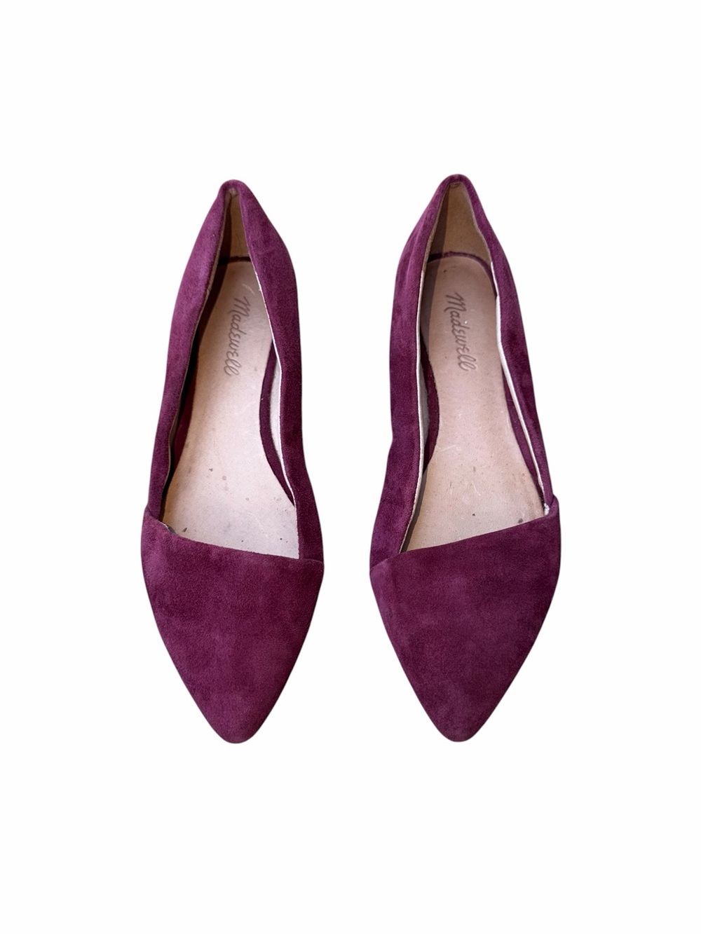 Madewell • Mira Burgundy Flats Size 8